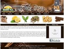 Tablet Screenshot of hotbeanz.in